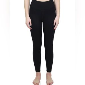 New Marc Defang Black HiTechMODA Elaskim Active Long Leggings - S